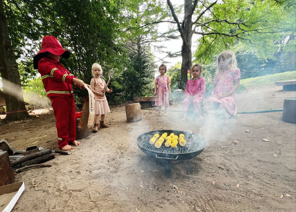 getting kids to respect and learn to cook on outdoor camp fires